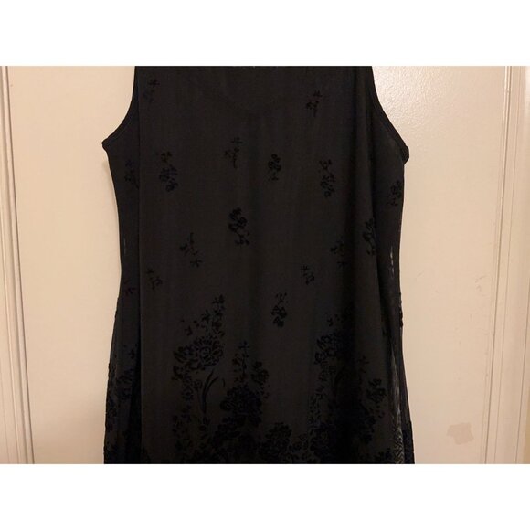 Ethereal/ Womens/Lace Boho Fairy/ Dress Sz Medium Black - Picture 9 of 16